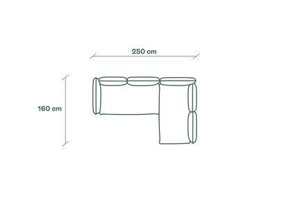 Duurzame modulaire hoekbank van Kairos Furniture