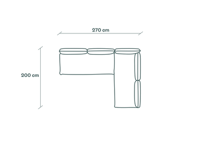 Duurzame modulaire hoekbank van Kairos Furniture
