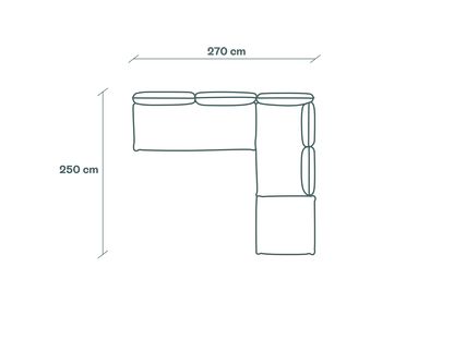 Duurzame modulaire hoekbank van Kairos Furniture